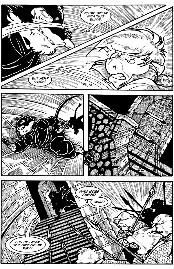 Read online Tall Tails: Thieves' Quest comic -  Issue #18 - 17