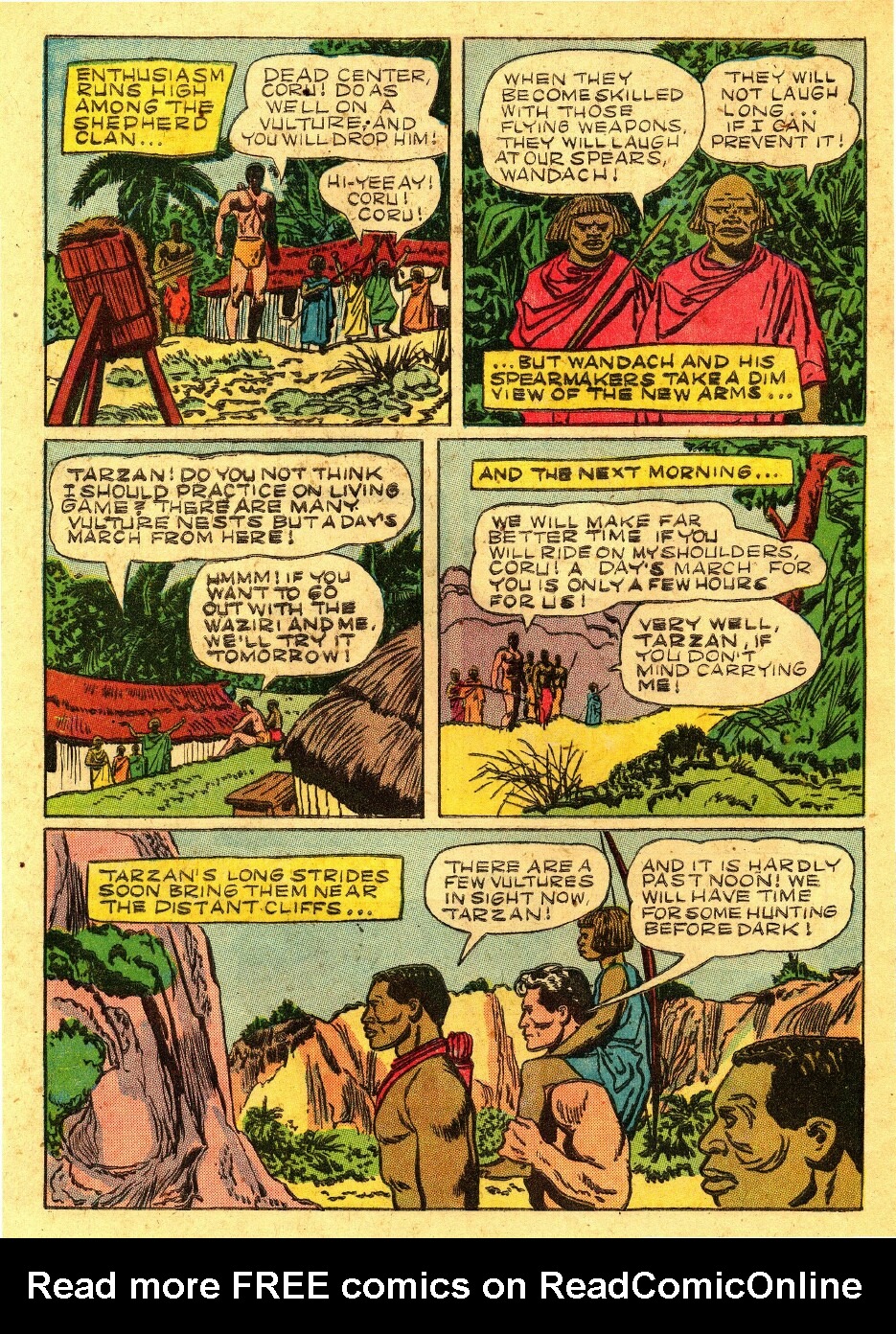 Read online Tarzan (1948) comic -  Issue #44 - 16