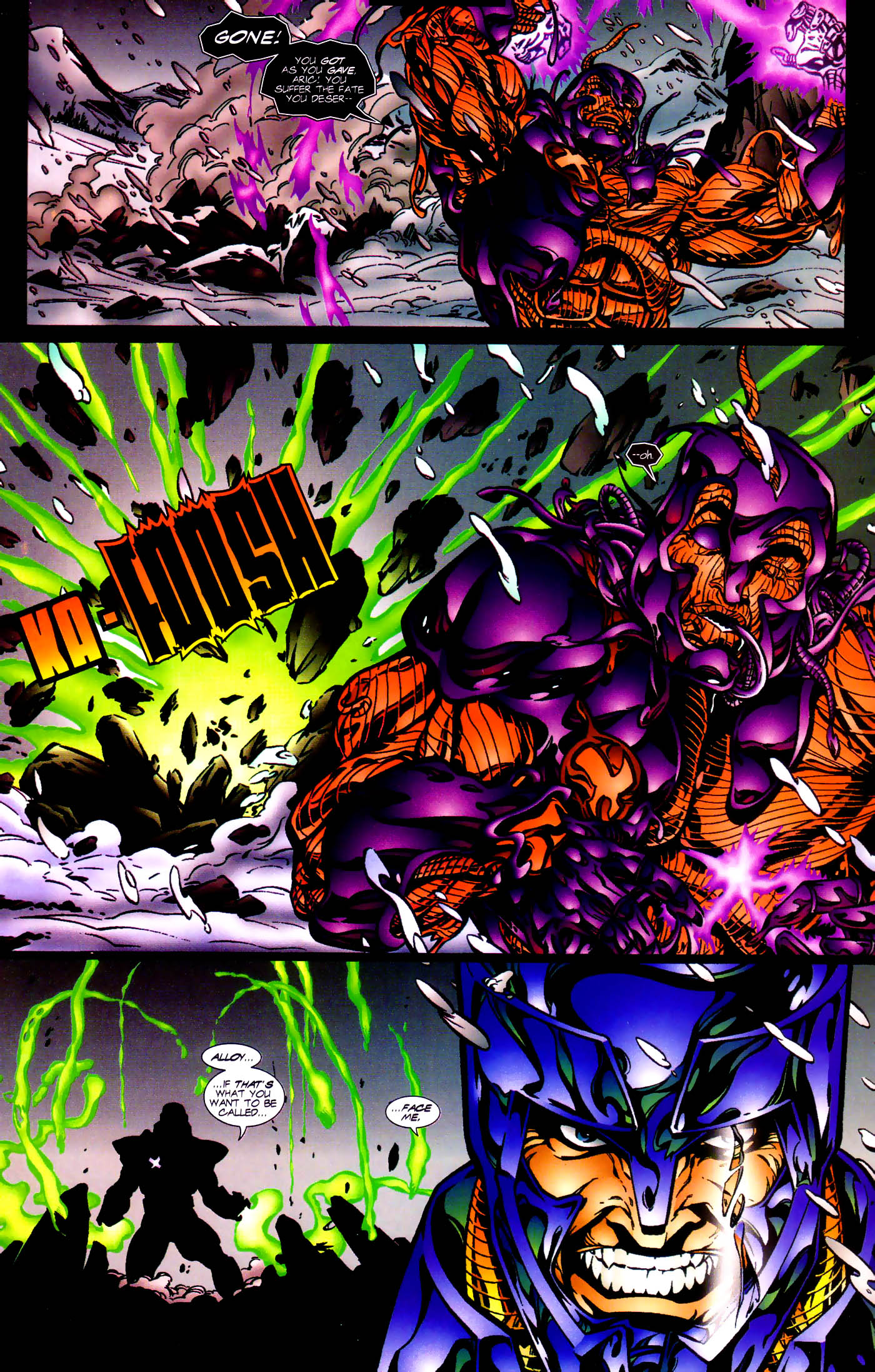 Read online X-O Manowar (1992) comic -  Issue #50 - O - 9