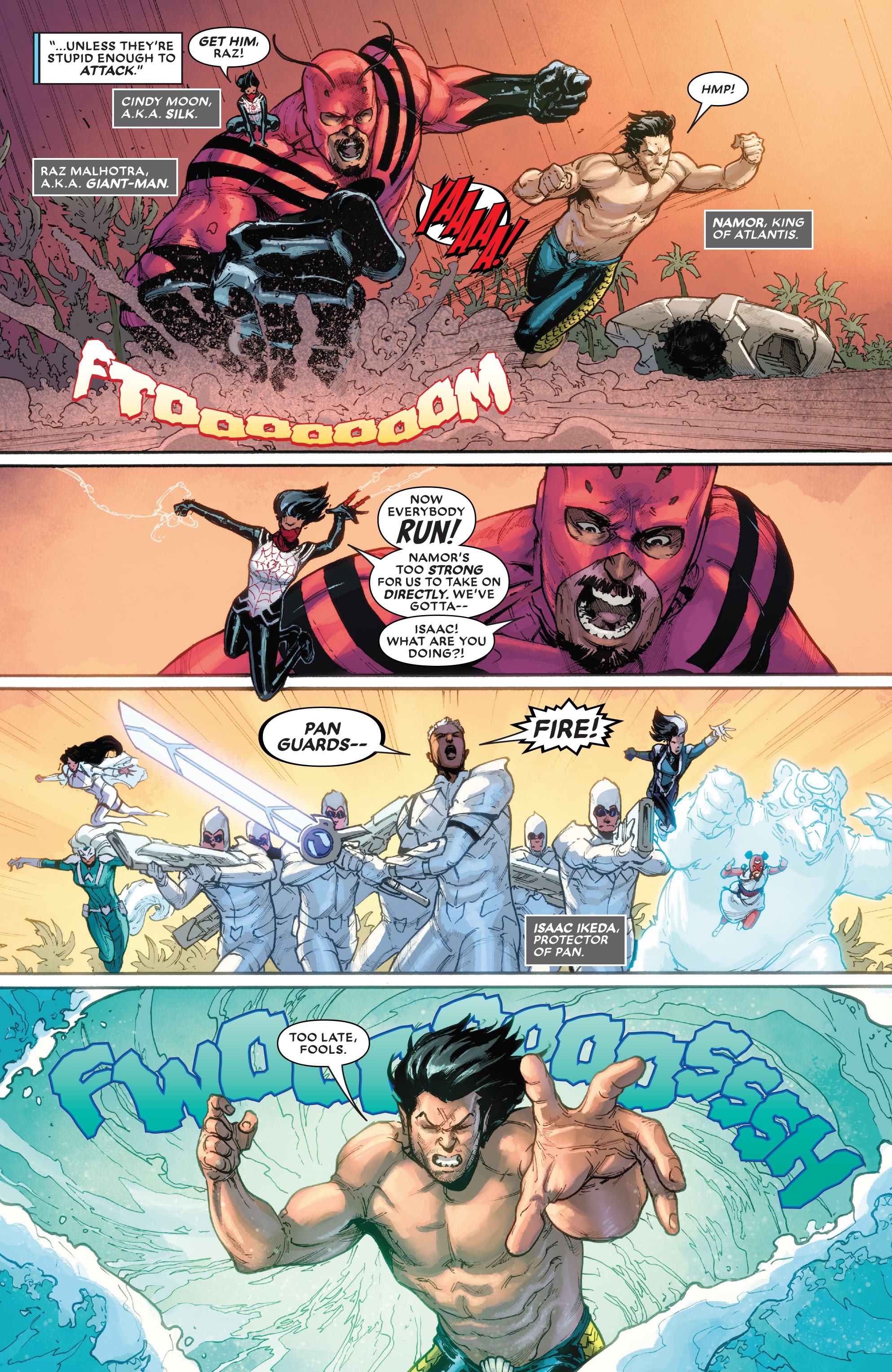 Read online Atlantis Attacks comic -  Issue #4 - 4