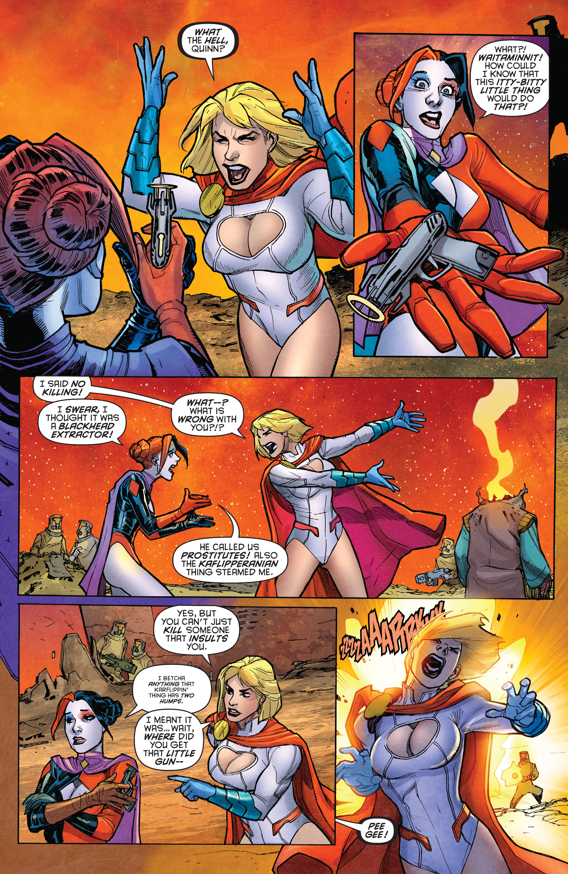 Read online Harley Quinn and Power Girl comic -  Issue #1 - 18