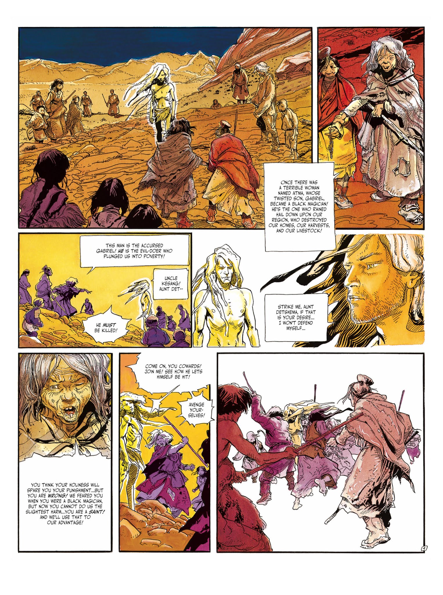 Read online The White Lama comic -  Issue #6 - 8