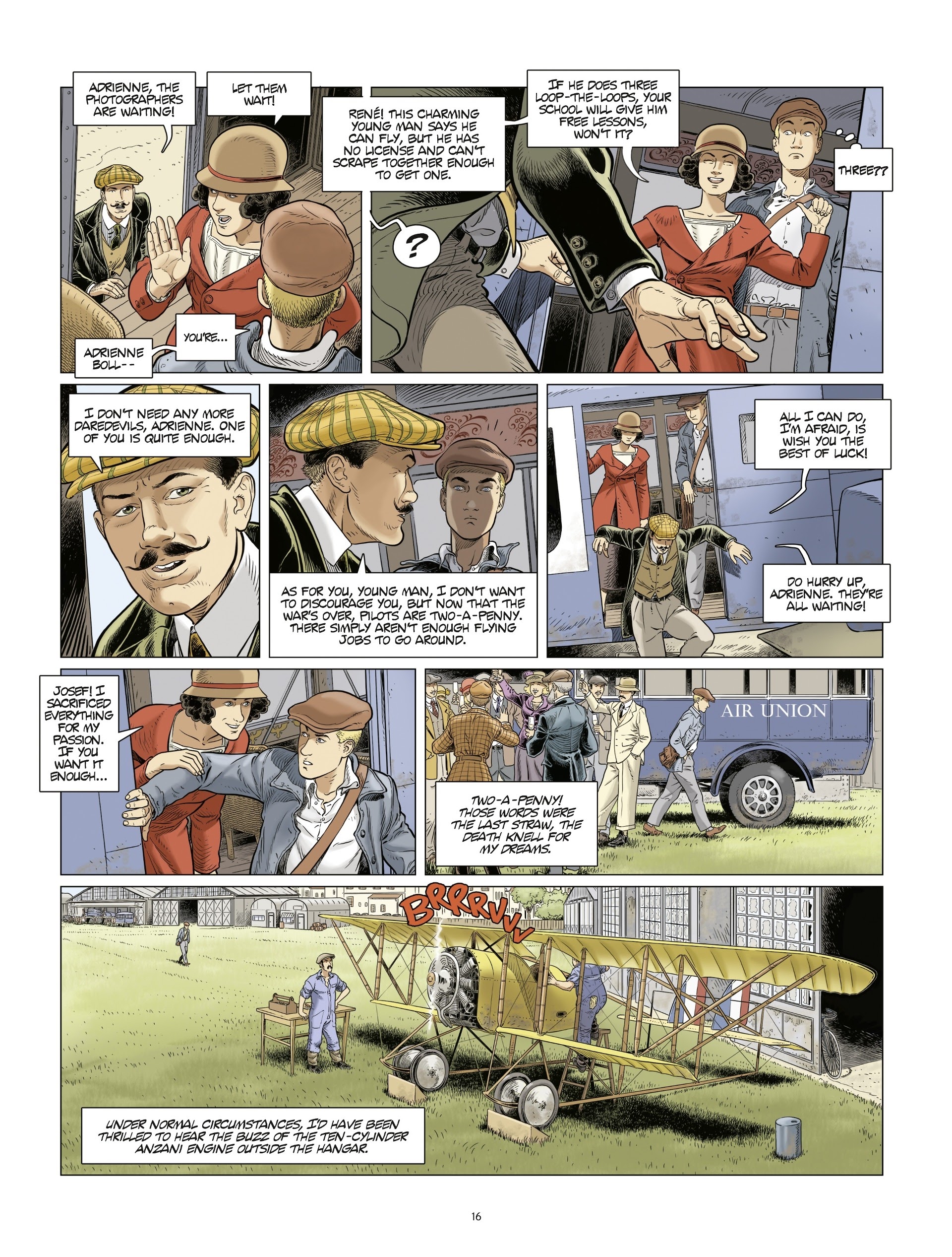 Read online The Aviator comic -  Issue #2 - 16