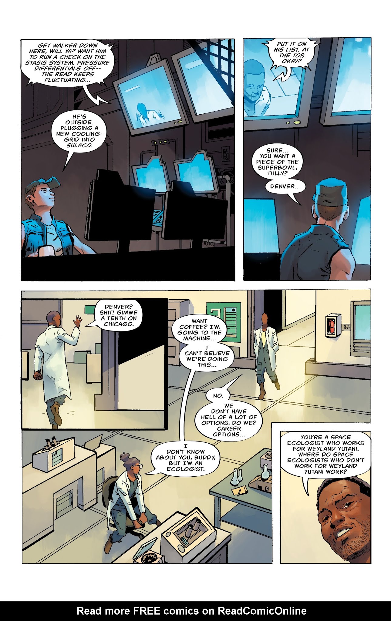 Read online William Gibson's Alien 3 comic -  Issue #3 - 6