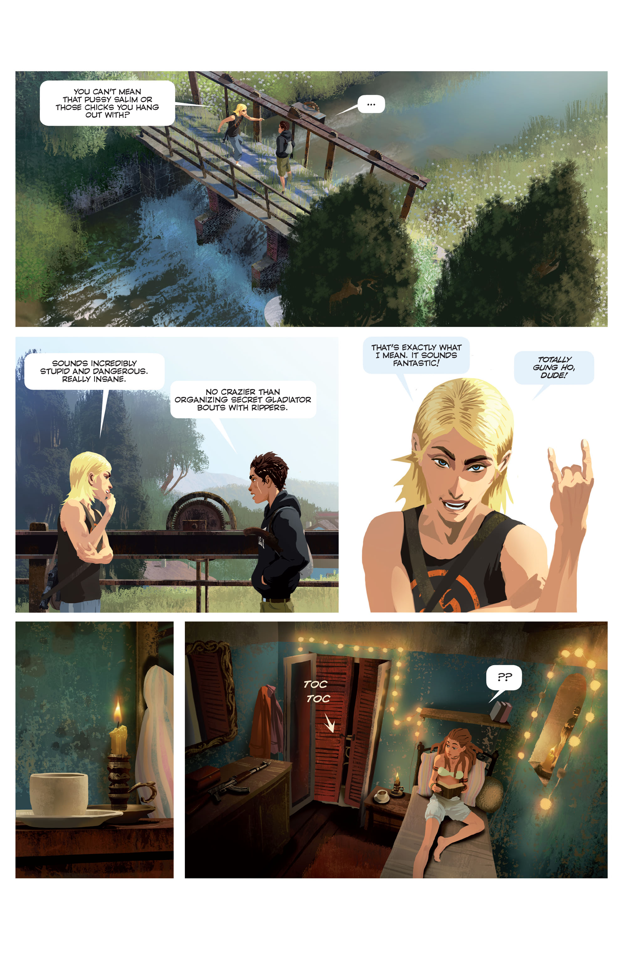 Read online Gung-Ho: Sexy Beast comic -  Issue #4 - 19