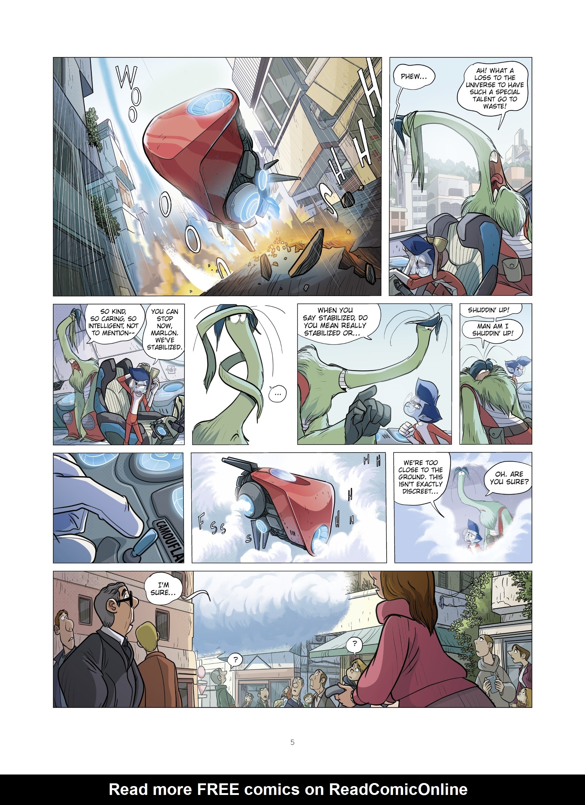 Read online Hercules Intergalactic Agent comic -  Issue #1 - 5