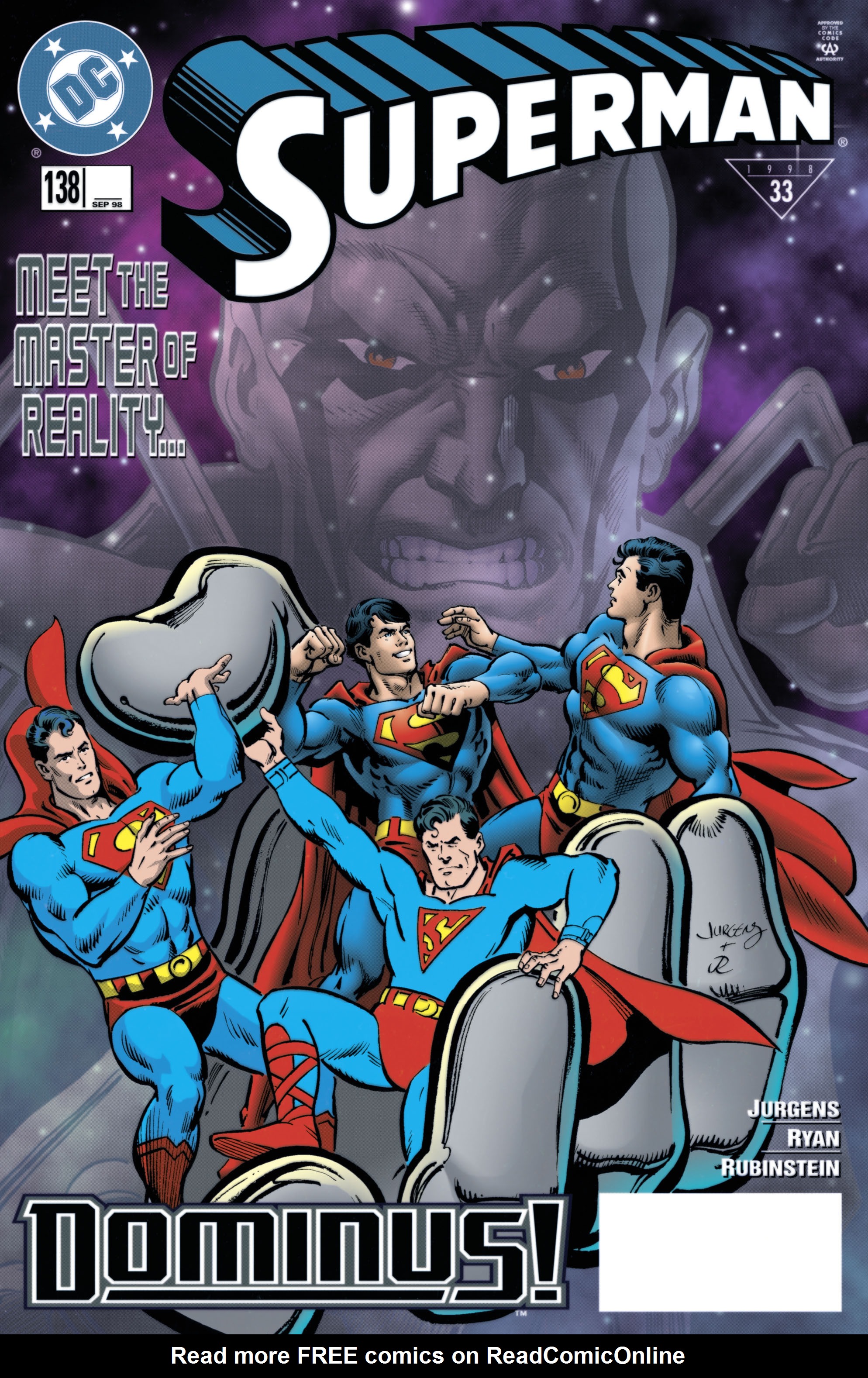 Read online Superman (1987) comic -  Issue #138 - 1