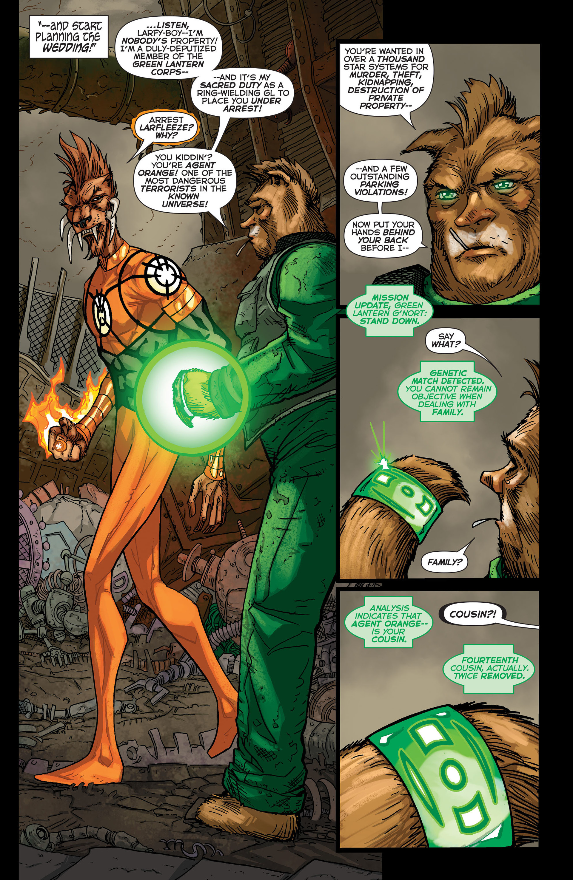 Read online Larfleeze comic -  Issue #12 - 16