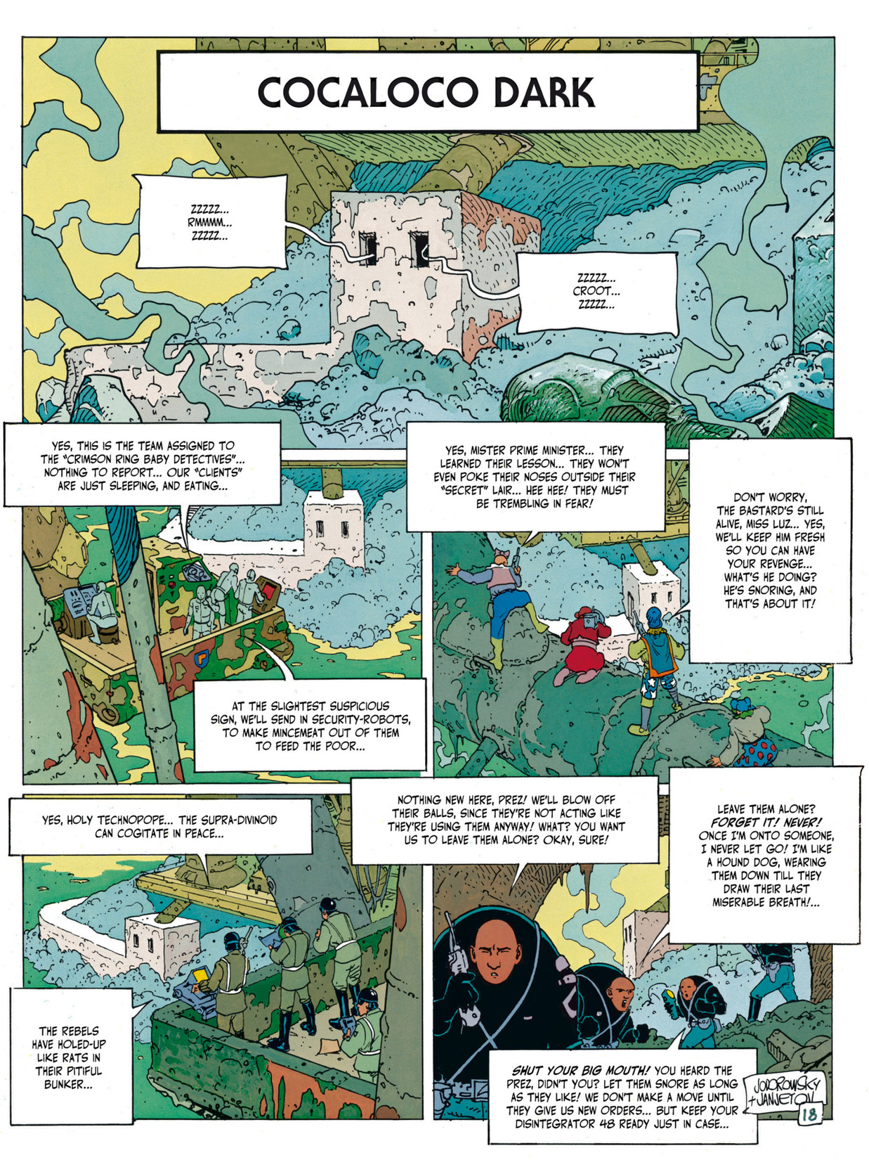 Read online Before the Incal comic -  Issue #3 - 21