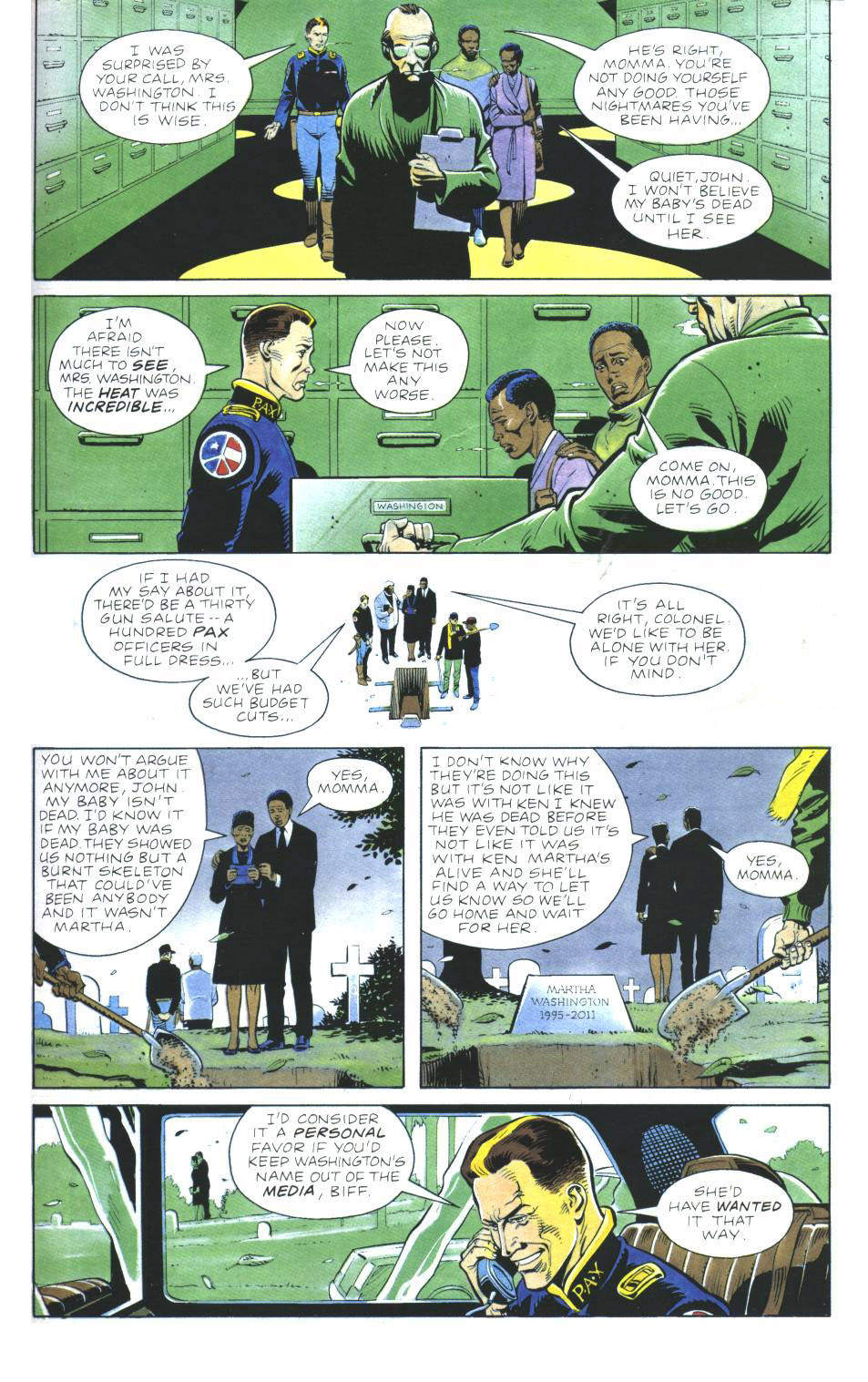 Read online Martha Washington Saves the World comic -  Issue #1 - 123