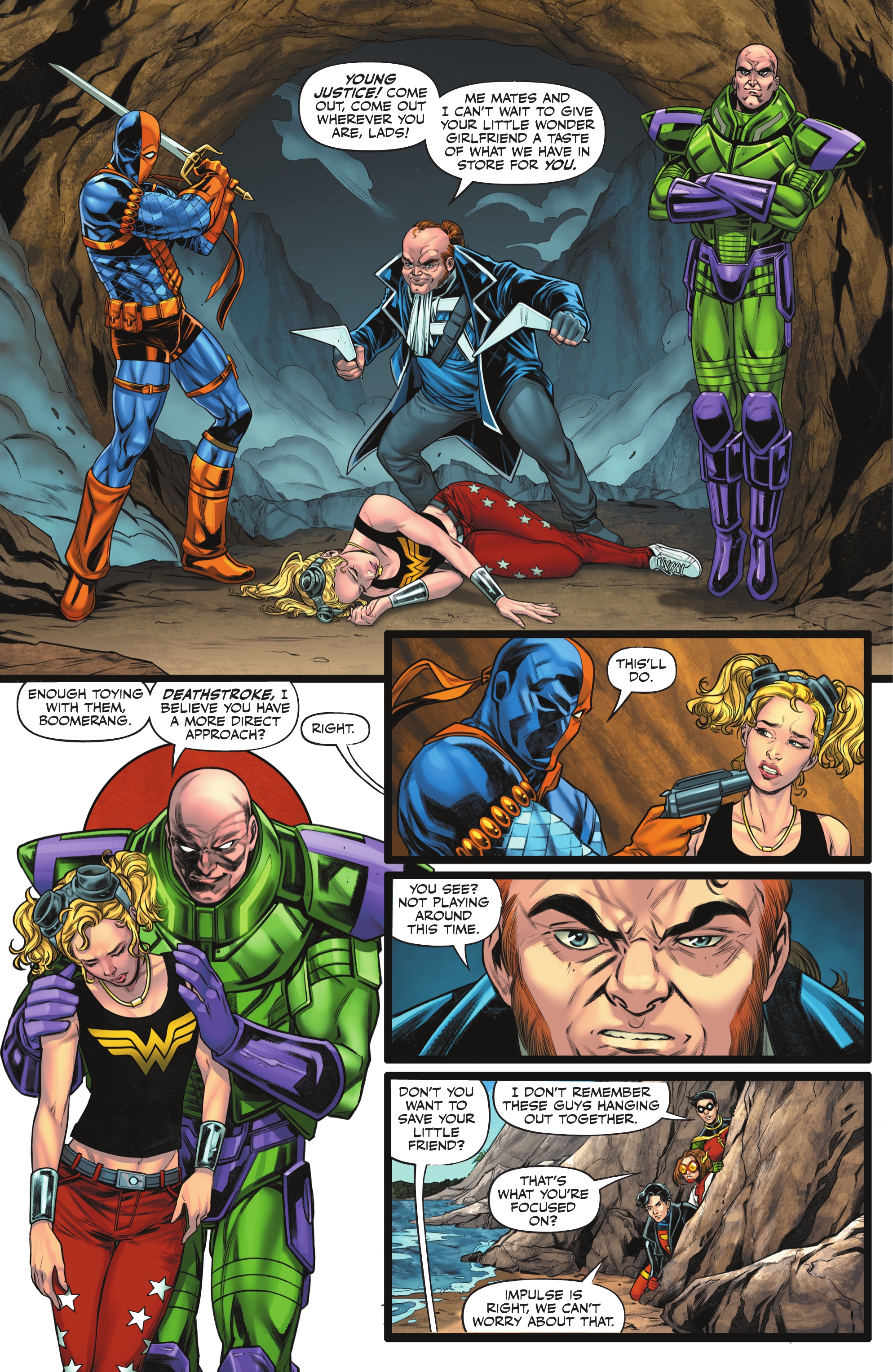 Read online Dark Crisis: Young Justice comic -  Issue #3 - 3