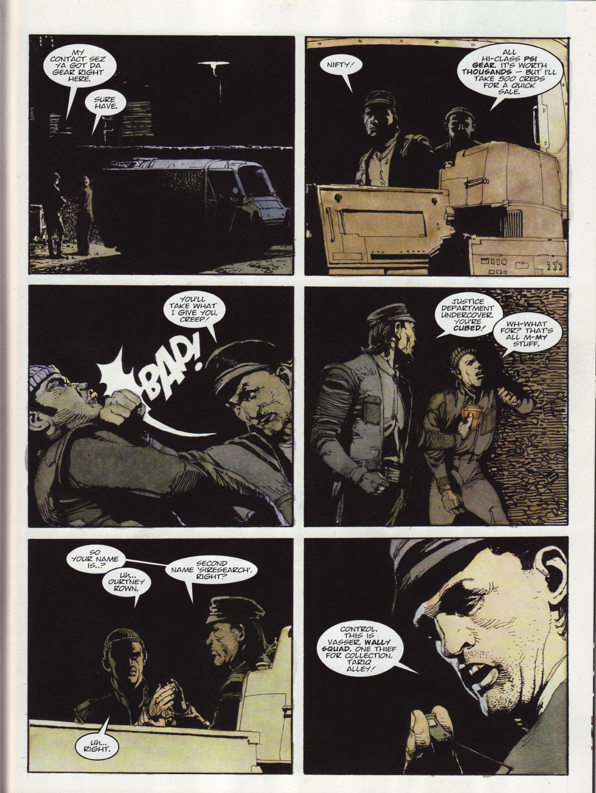 Read online Judge Dredd Megazine (Vol. 5) comic -  Issue #240 - 35