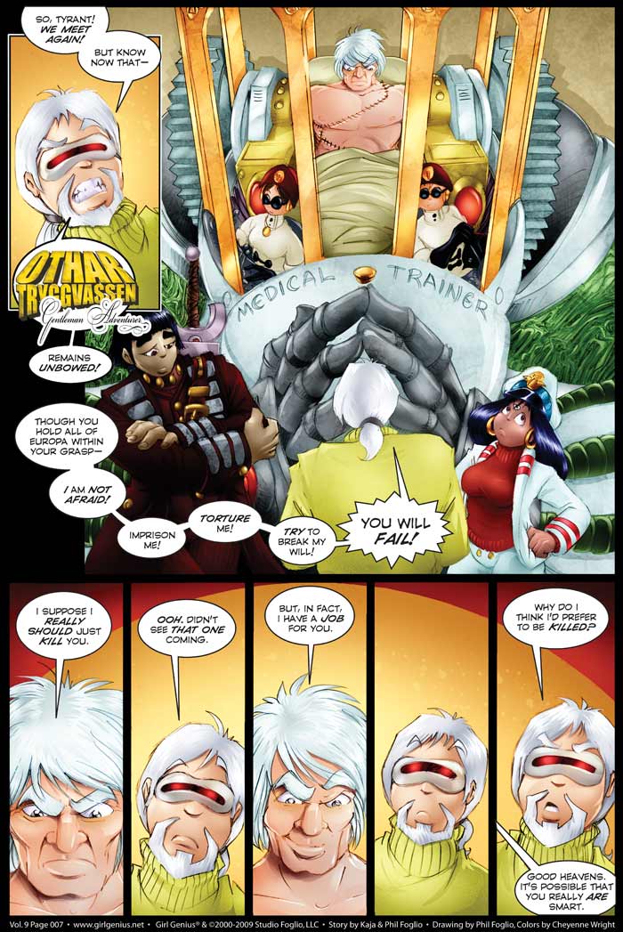 Read online Girl Genius (2002) comic -  Issue #9 - 8