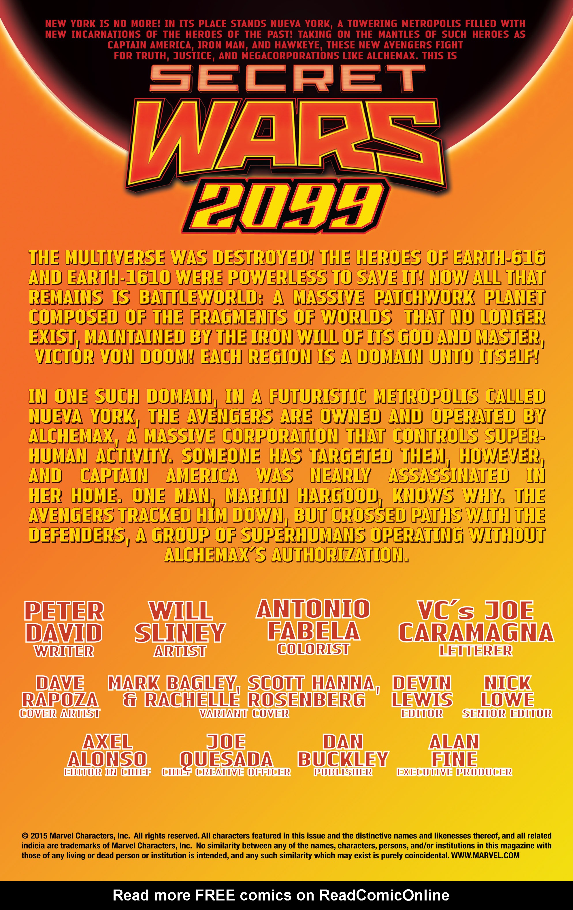 Read online Secret Wars 2099 comic -  Issue #3 - 2