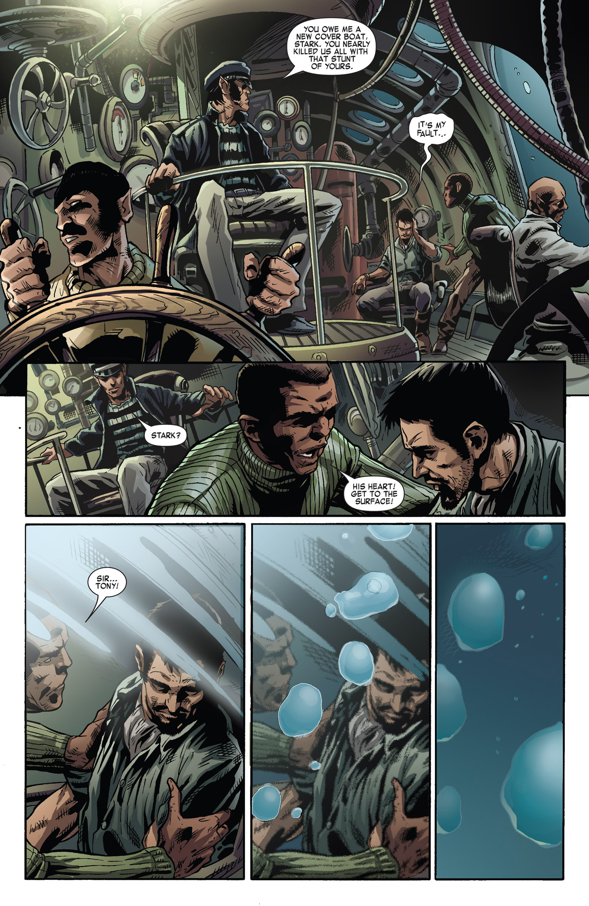 Read online Iron Man Noir comic -  Issue #3 - 6