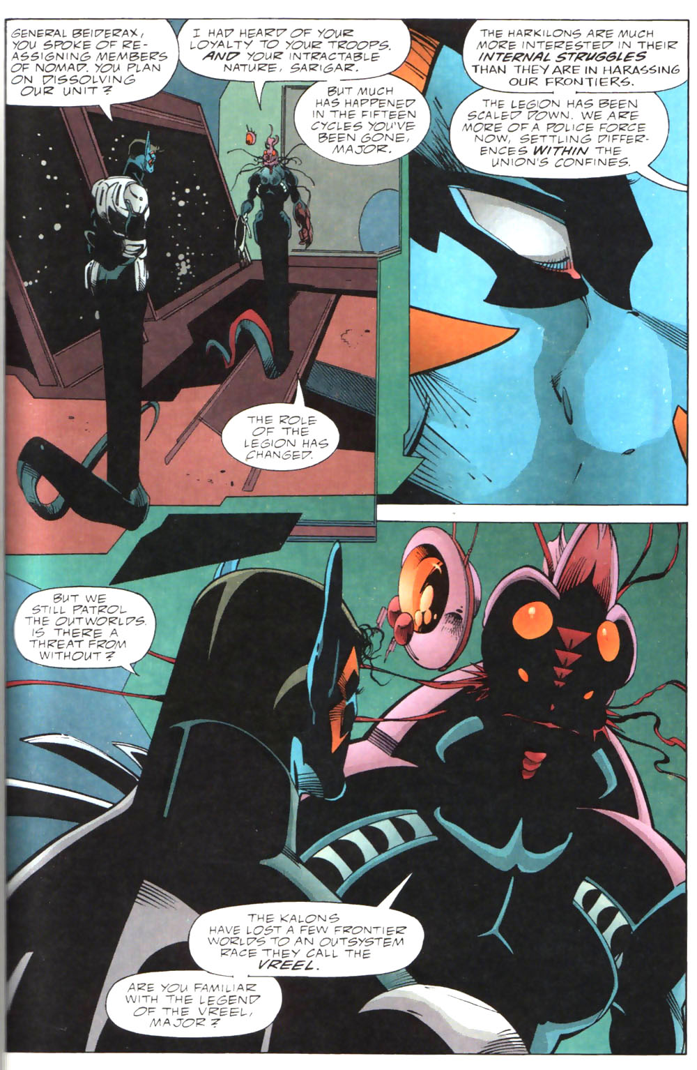 Read online Alien Legion: On the Edge comic -  Issue #3 - 27