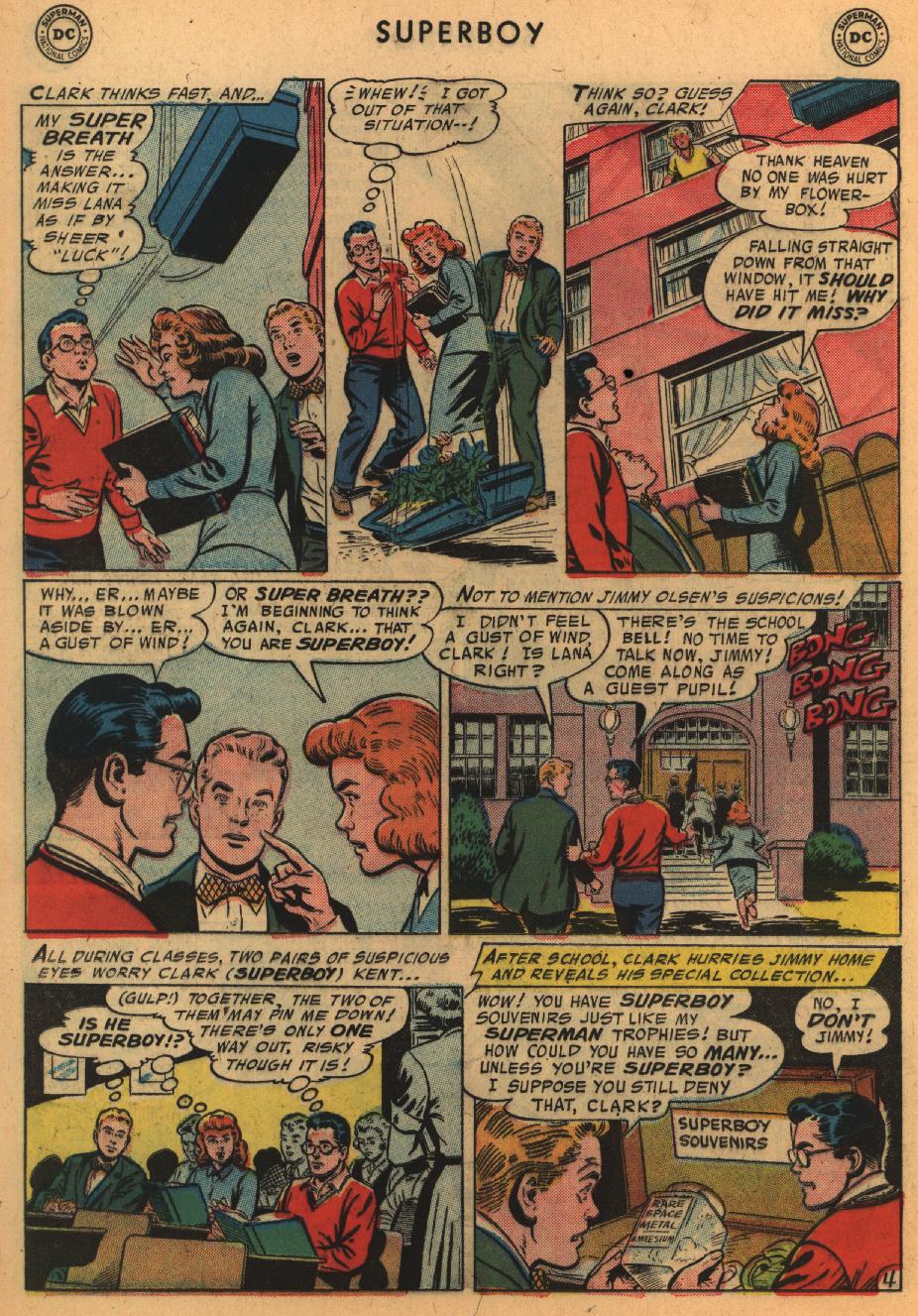 Read online Superboy (1949) comic -  Issue #55 - 14