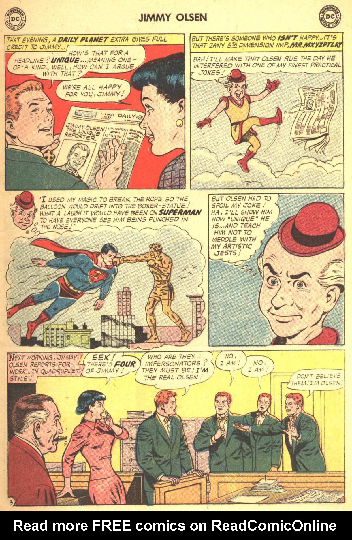 Read online Superman's Pal Jimmy Olsen comic -  Issue #71 - 4