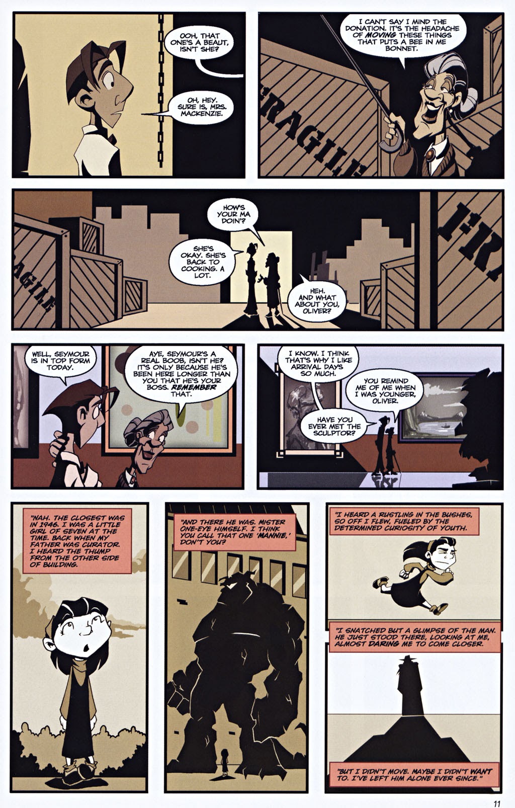Read online Olympus Heights comic -  Issue #1 - 13