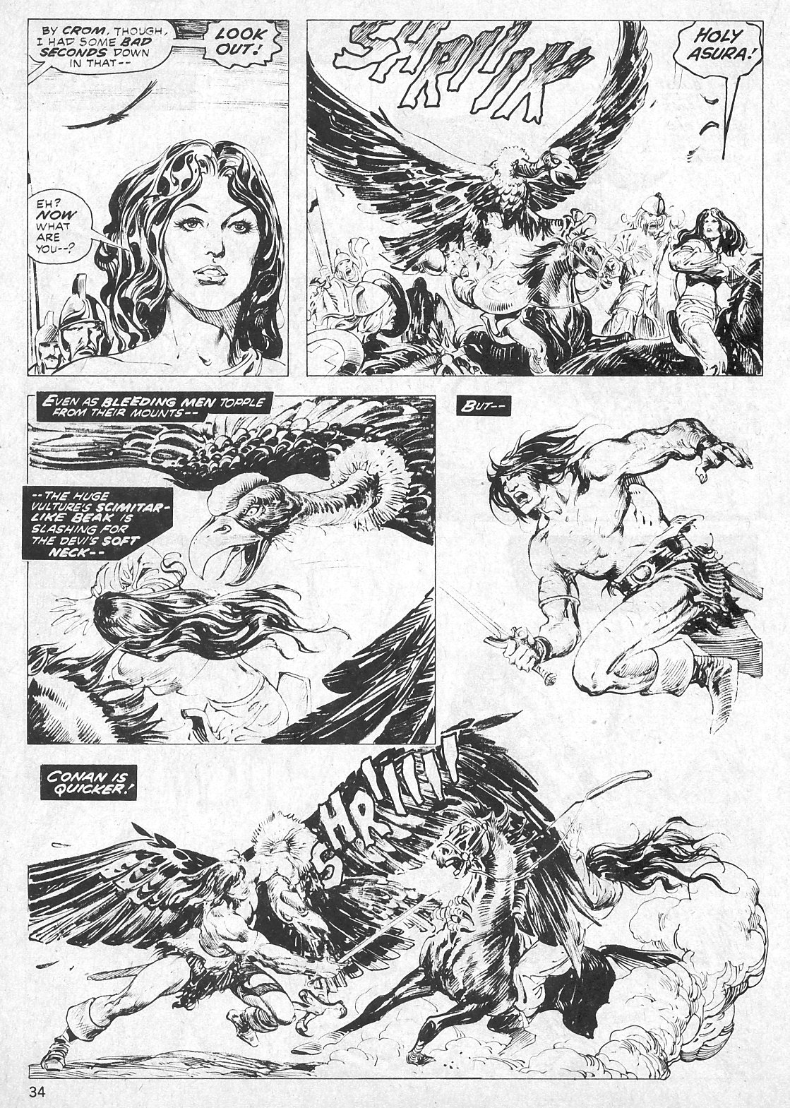 The Savage Sword Of Conan Issue #19 #20 - English 34