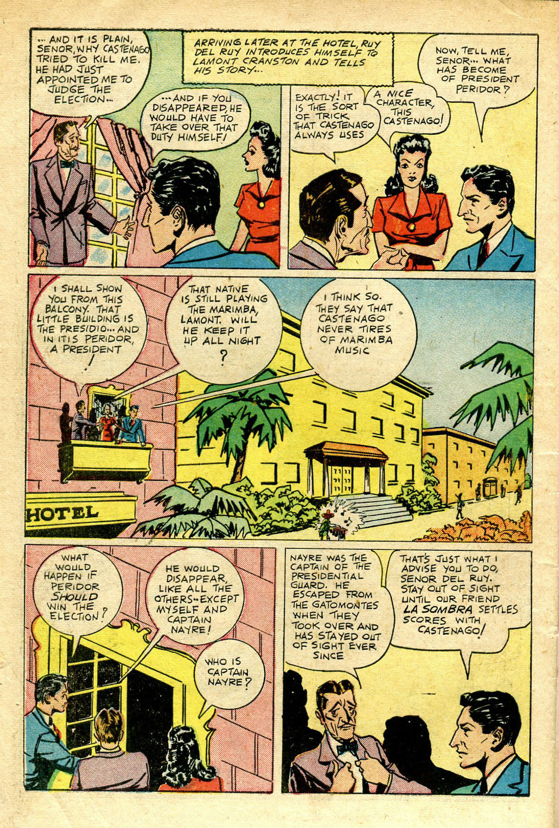 Read online Shadow Comics comic -  Issue #67 - 10