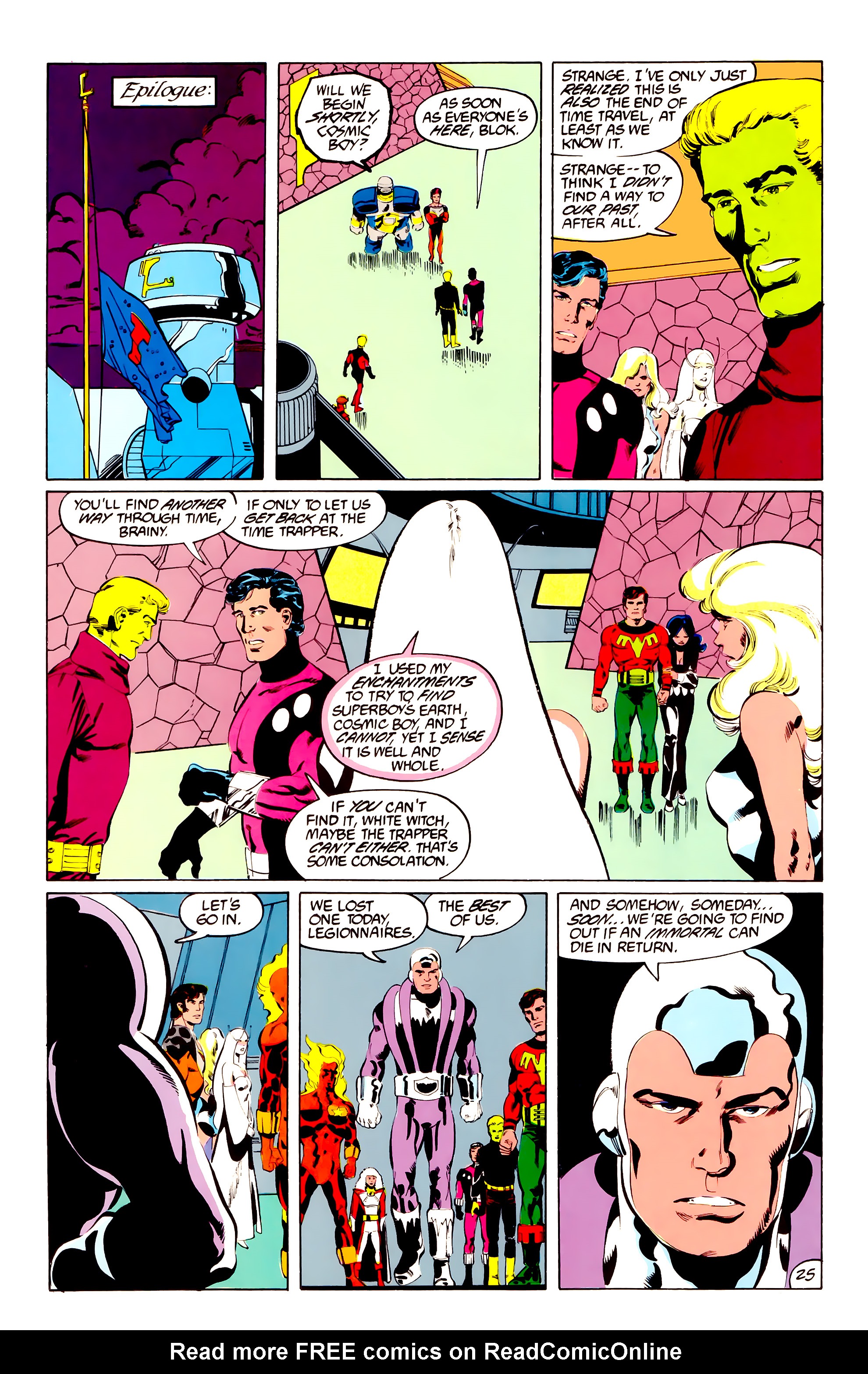 Read online Legion of Super-Heroes (1984) comic -  Issue #38 - 26