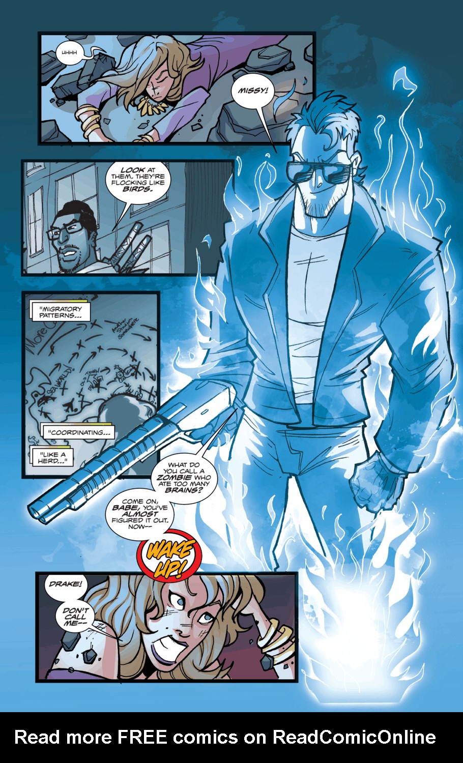 Read online Fanboys vs. Zombies comic -  Issue #7 - 6