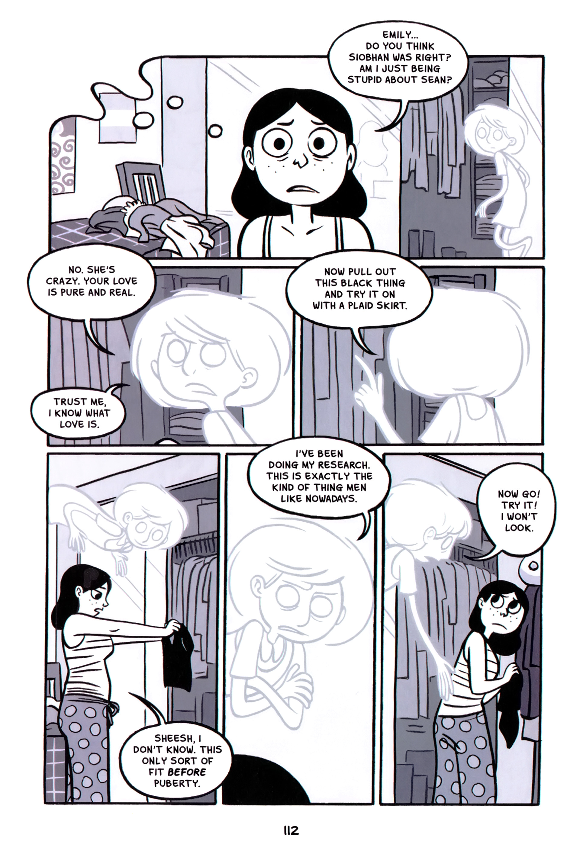 Read online Anya's Ghost comic -  Issue #1 - 113