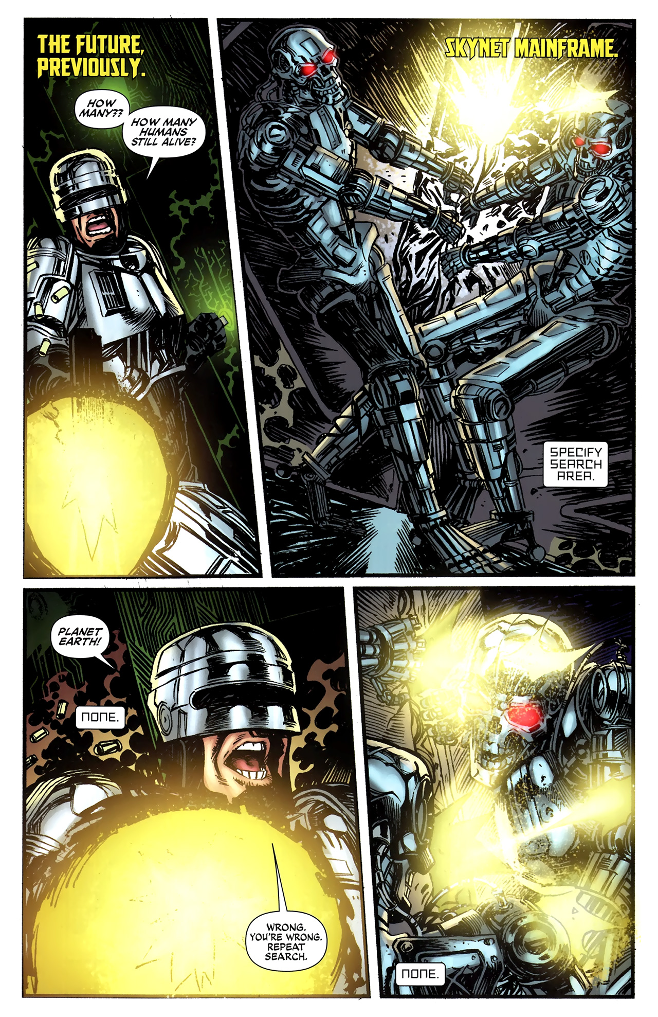 Read online Terminator/Robocop: Kill Human comic -  Issue #2 - 13