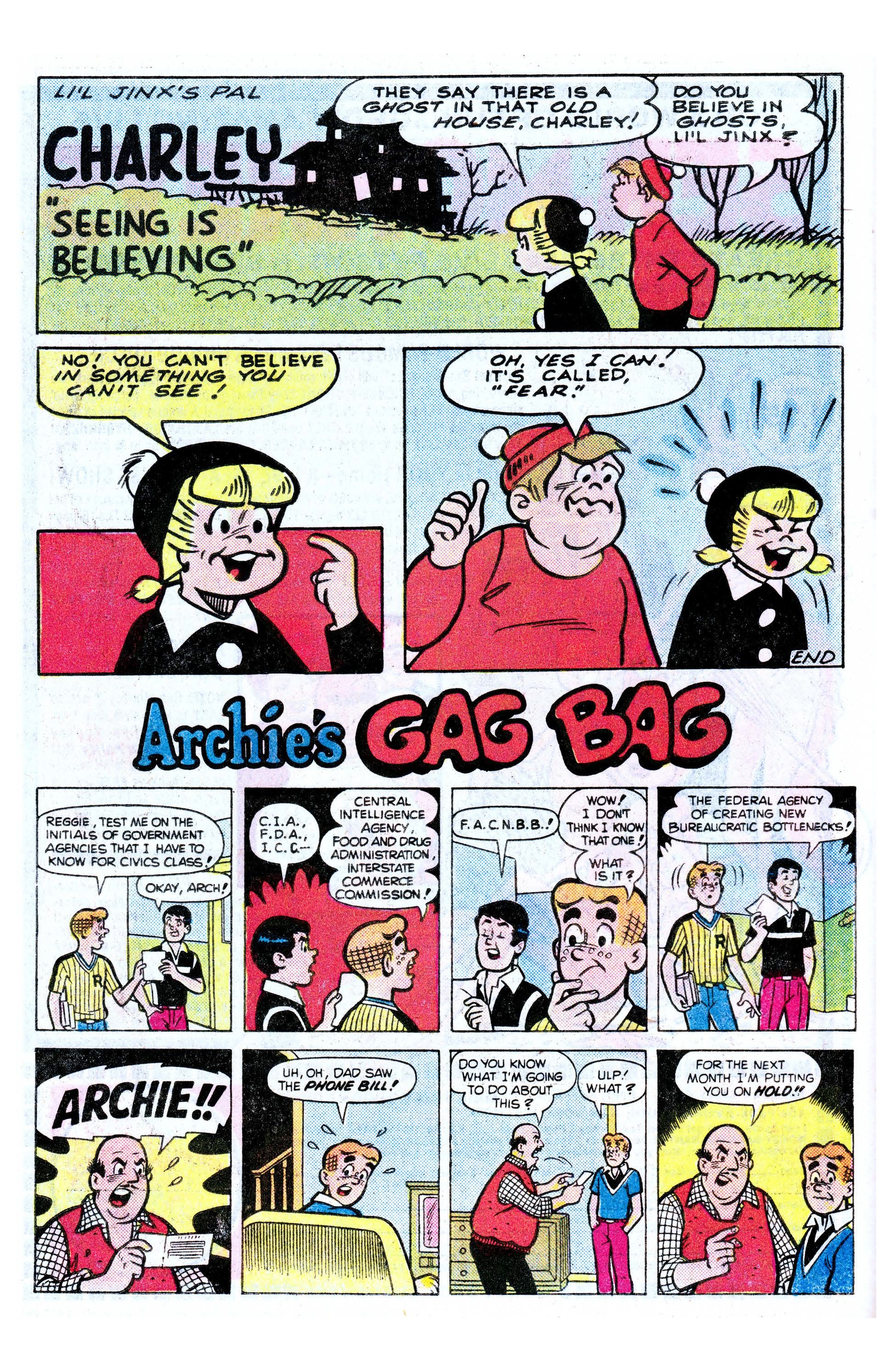 Read online Archie (1960) comic -  Issue #317 - 8