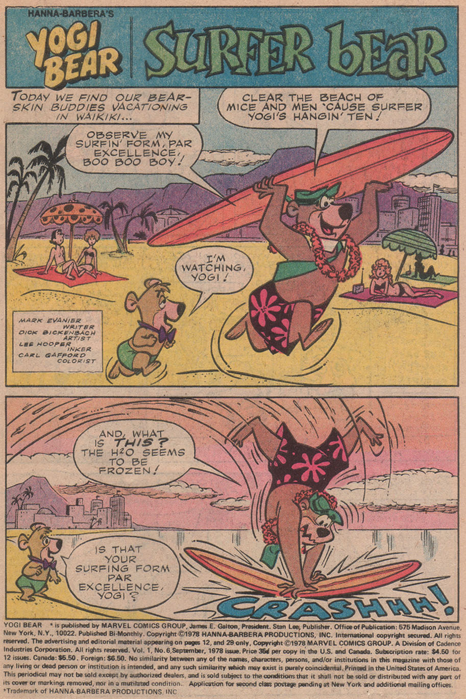 Yogi Bear (1977) issue 6 - Page 3