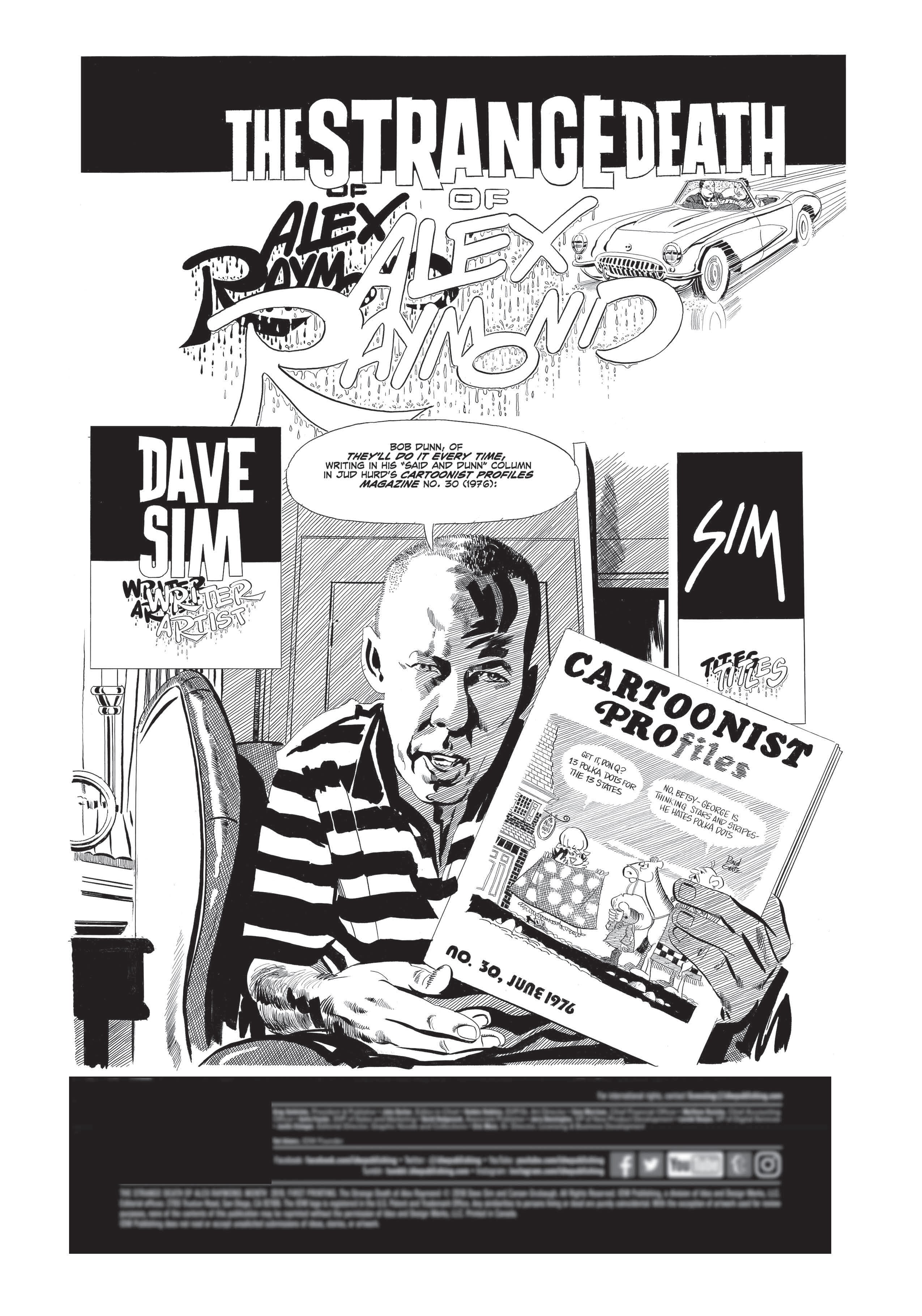 Read online The Strange Death Of Alex Raymond comic -  Issue # TPB - 40