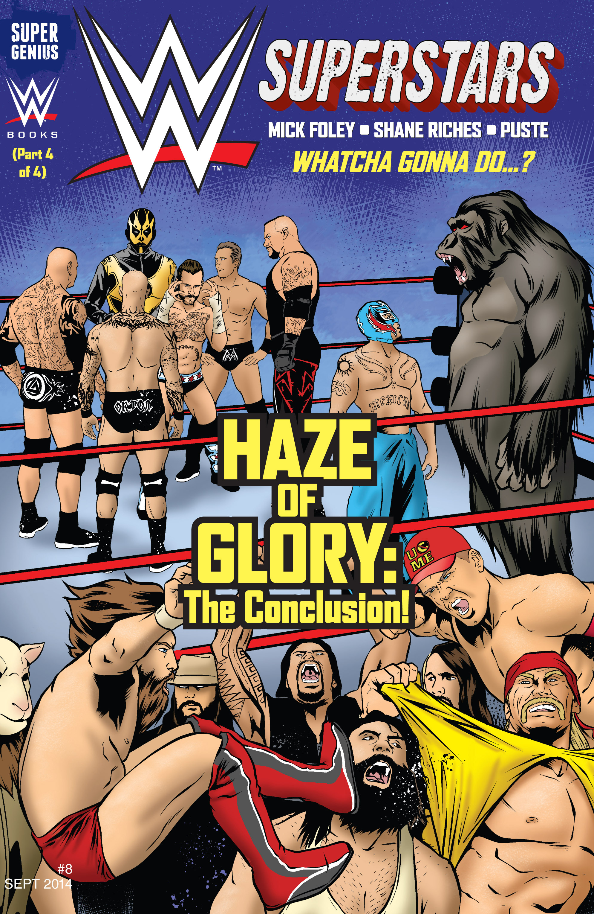 Read online WWE Superstars comic -  Issue #8 - 1