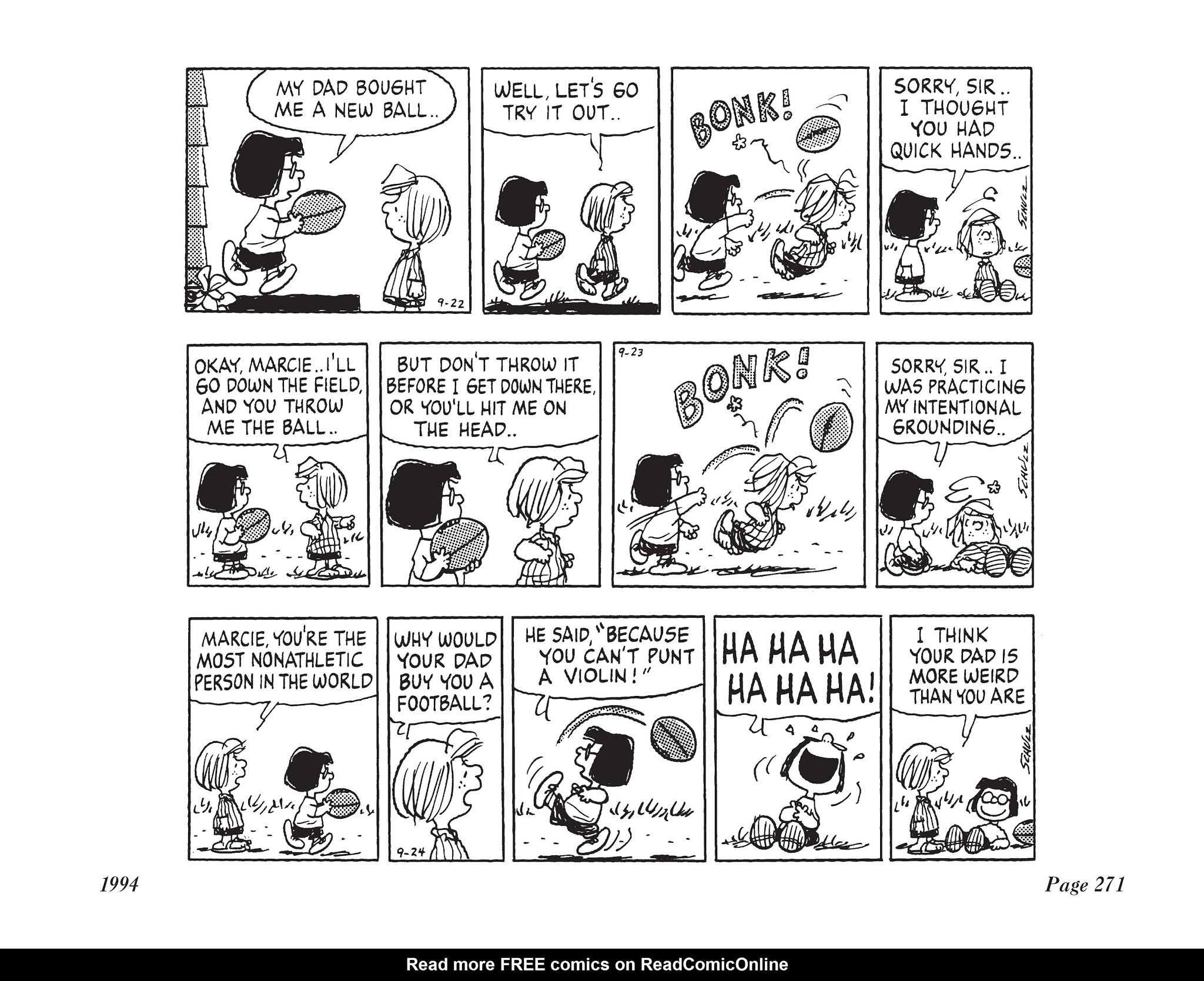 Read online The Complete Peanuts comic -  Issue # TPB 22 - 288