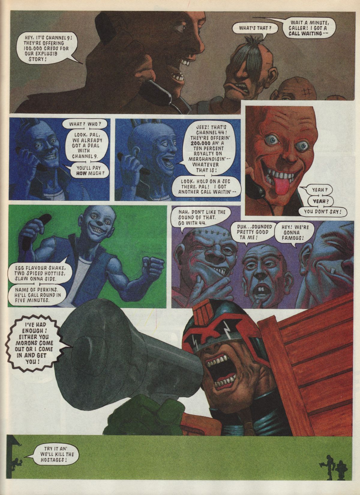 Read online Judge Dredd: The Megazine (vol. 2) comic -  Issue #31 - 7