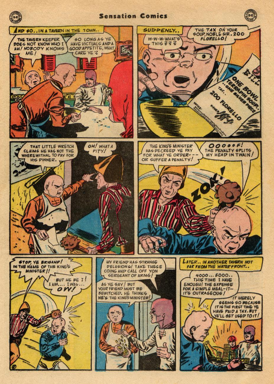 Read online Sensation (Mystery) Comics comic -  Issue #49 - 35