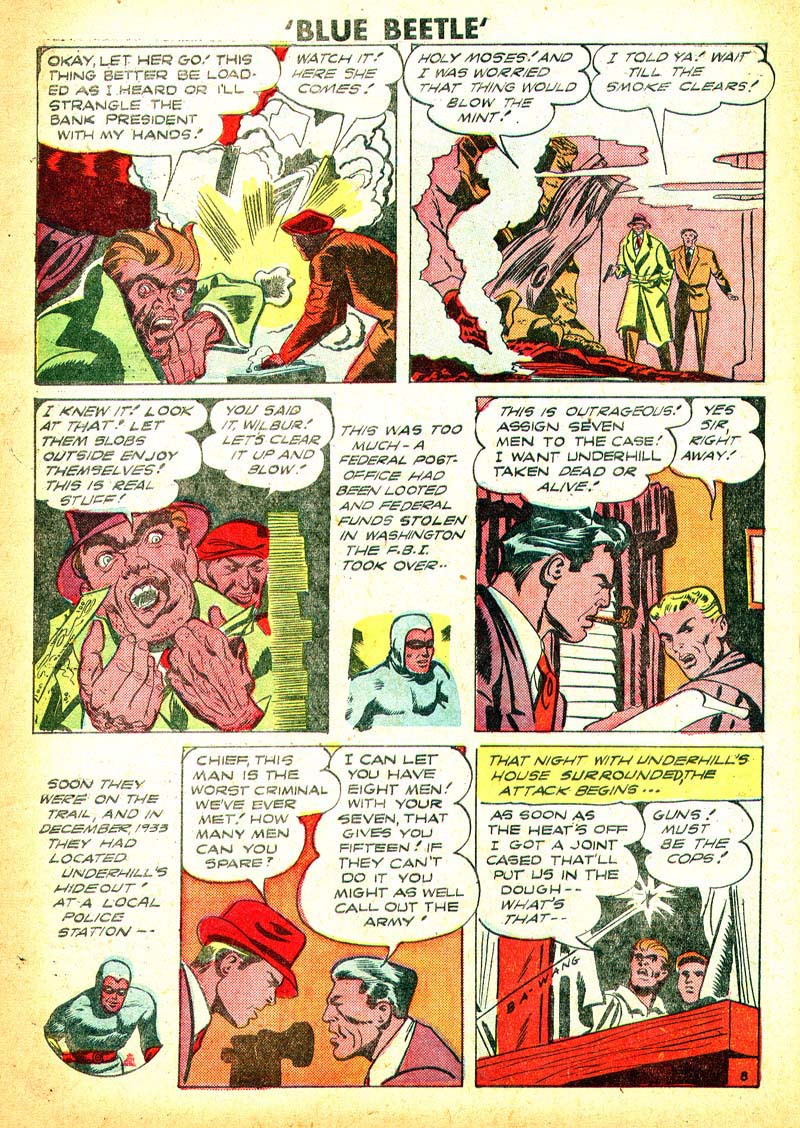 Read online The Blue Beetle comic -  Issue #56 - 30