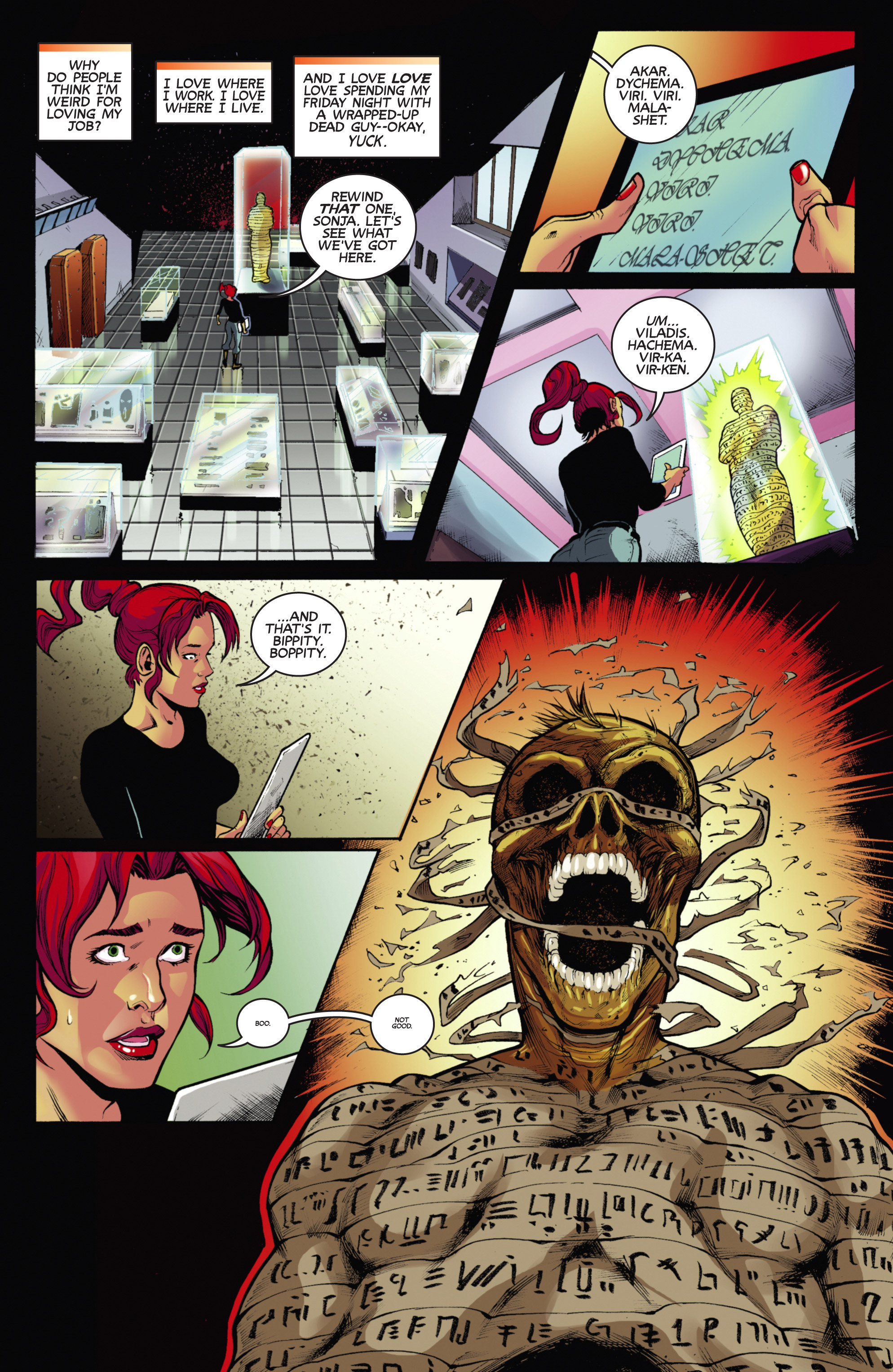 Read online Altered States: Red Sonja comic -  Issue # Full - 9
