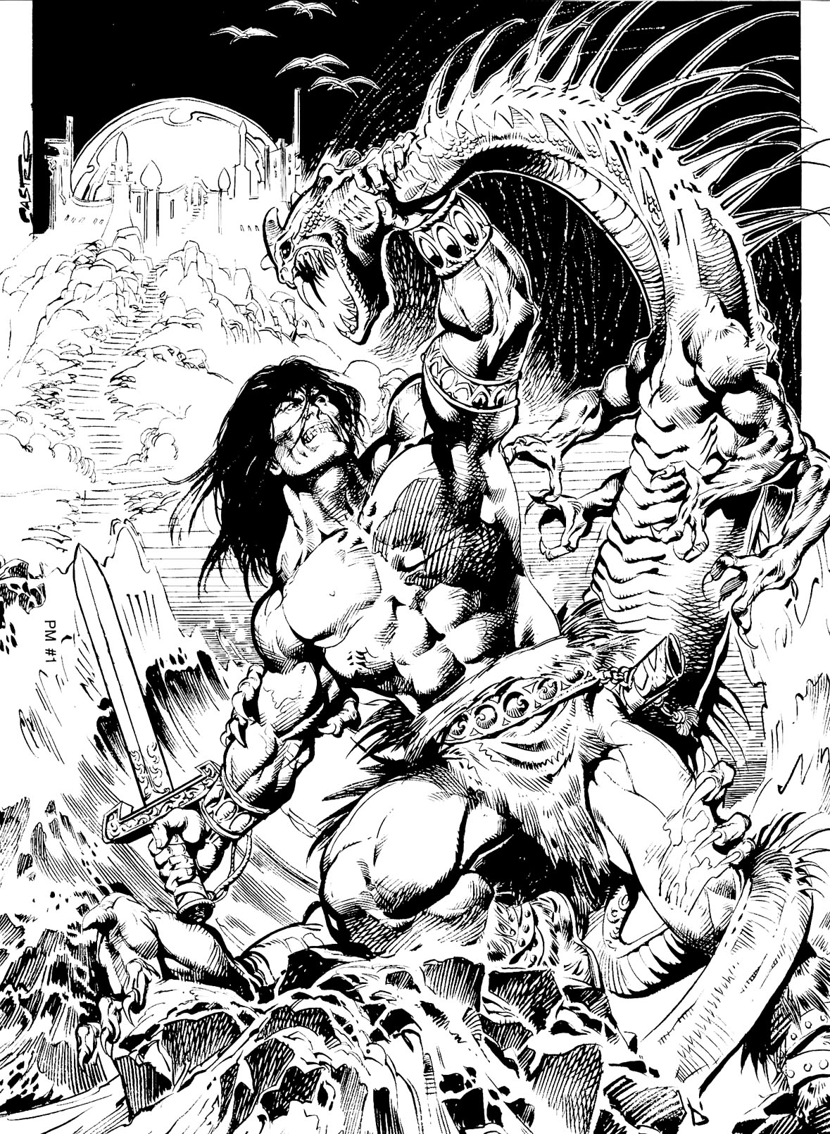 Read online The Savage Sword Of Conan comic -  Issue #231 - 66
