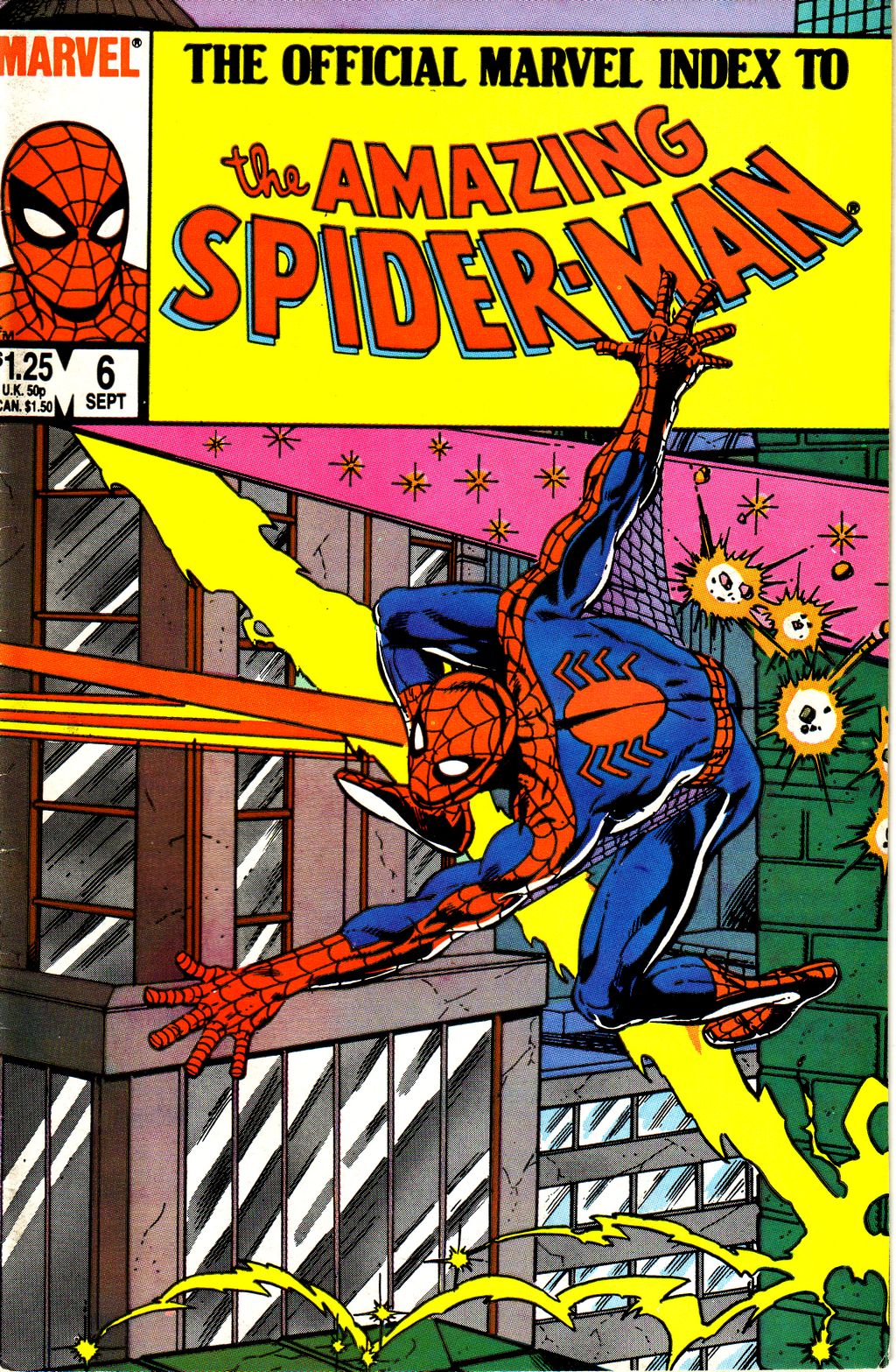 Read online The Official Marvel Index to The Amazing Spider-Man comic -  Issue #6 - 1