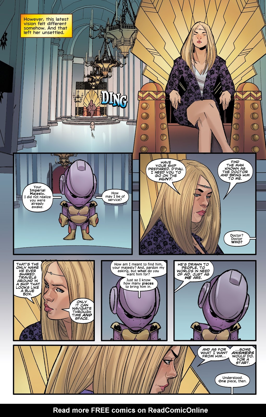 Doctor Who: Empire of the Wolf issue 1 - Page 16