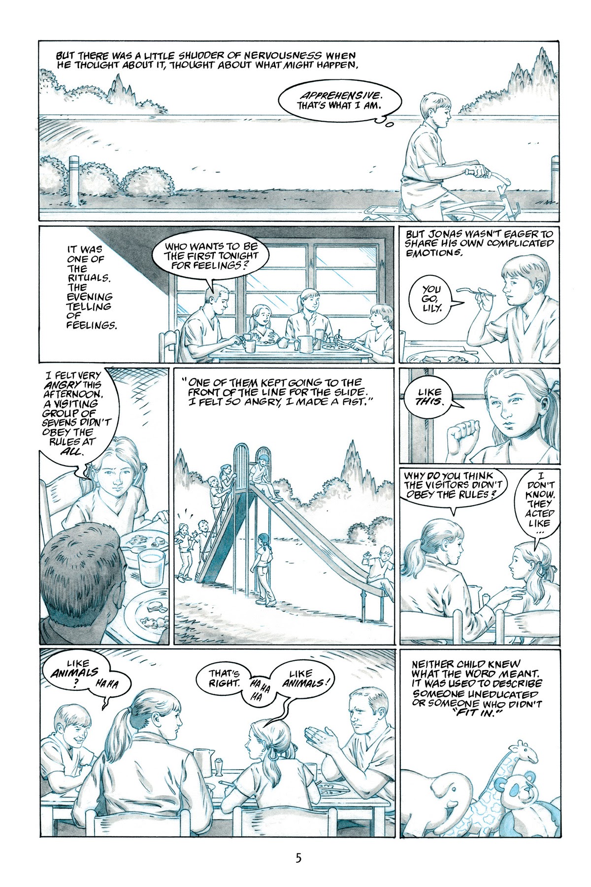 Read online The Giver comic -  Issue # TPB (Part 1) - 9