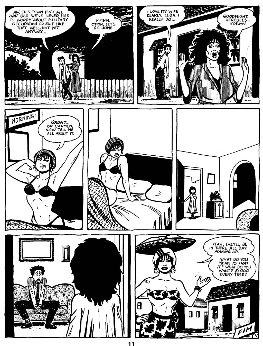 Read online Love and Rockets (1982) comic -  Issue #16 - 13