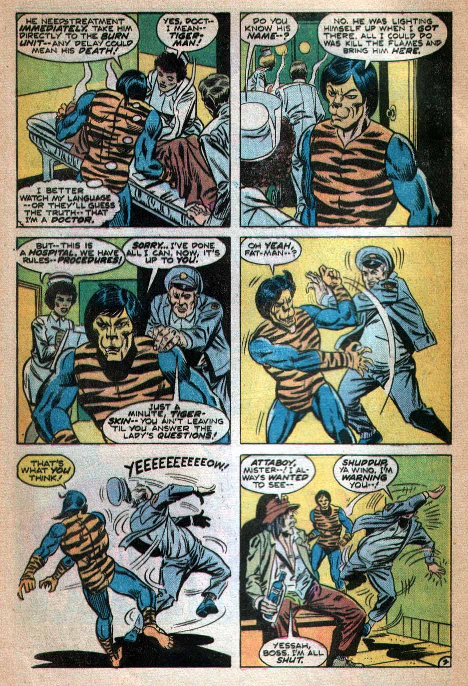 Read online Tiger-Man comic -  Issue #3 - 3