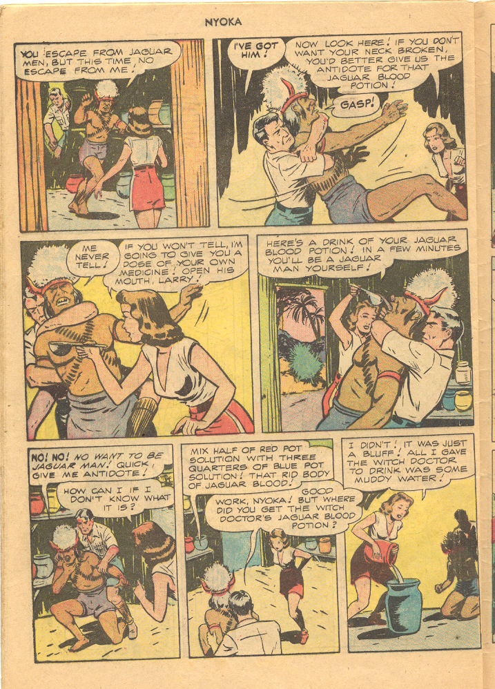 Read online Nyoka the Jungle Girl (1945) comic -  Issue #24 - 32