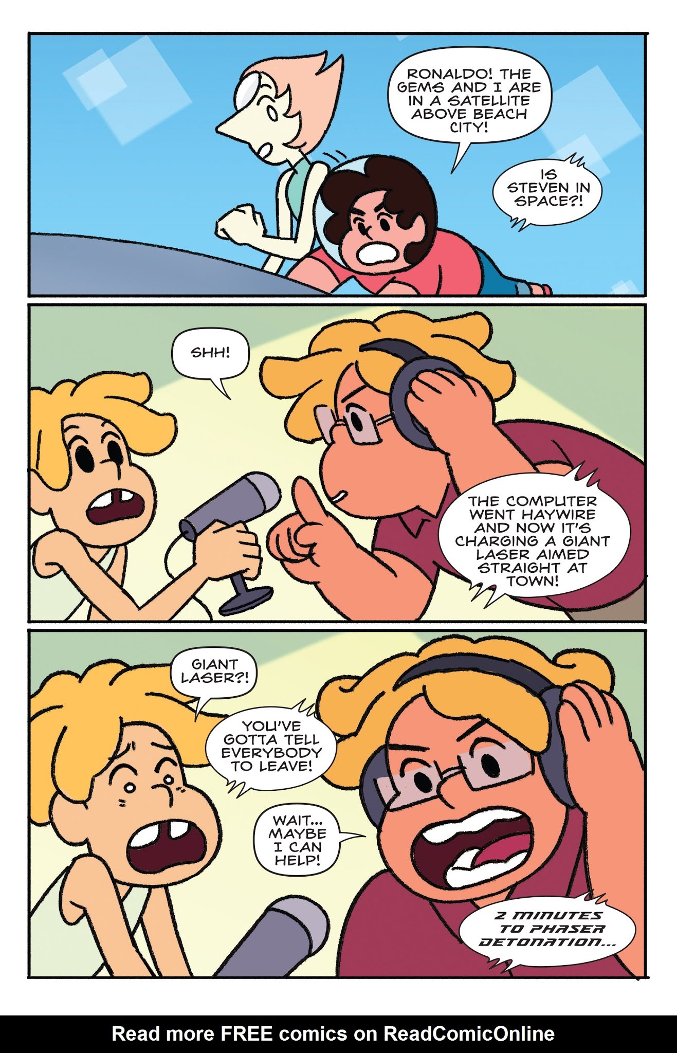Read online Steven Universe: Anti-Gravity comic -  Issue # TPB - 107