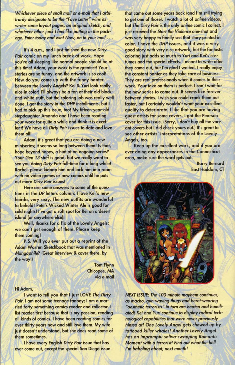 Read online Dirty Pair: Run From the Future comic -  Issue #1 - 28