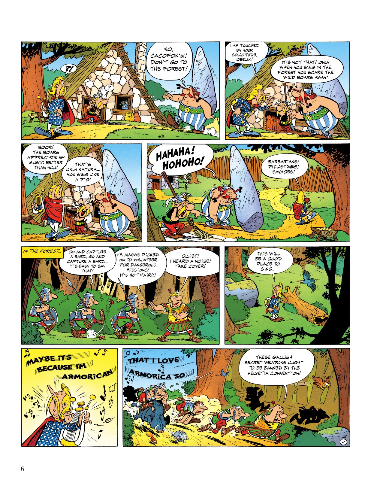 Read online Asterix comic -  Issue #4 - 7