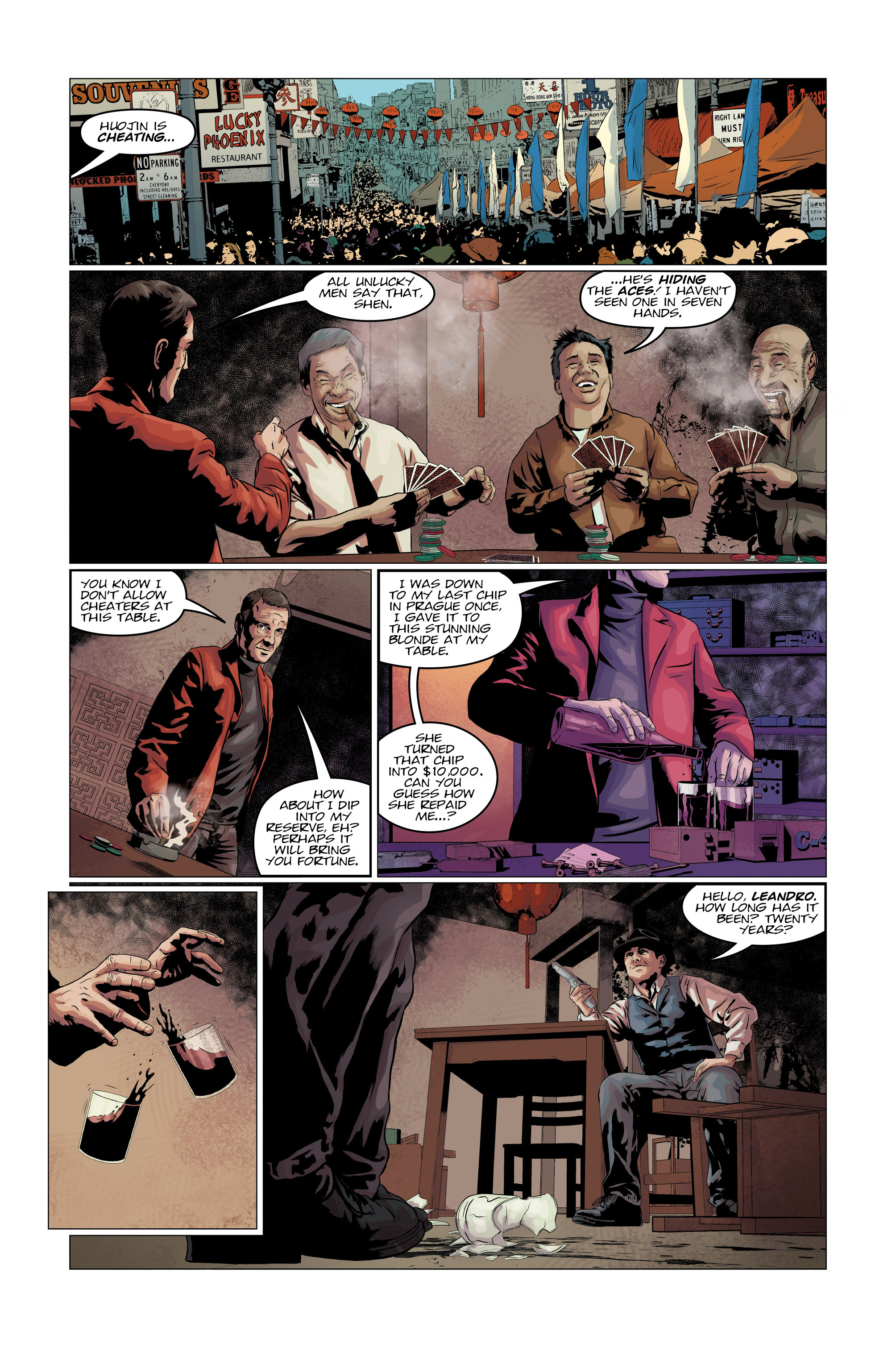 Read online The Blacklist comic -  Issue #5 - 7