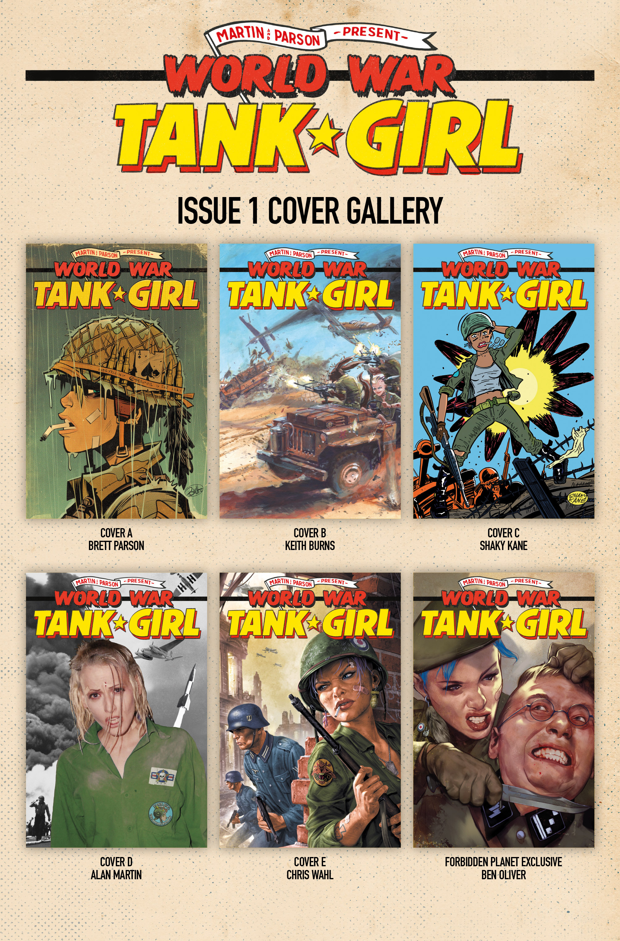 Read online Tank Girl: World War Tank Girl comic -  Issue #1 - 22